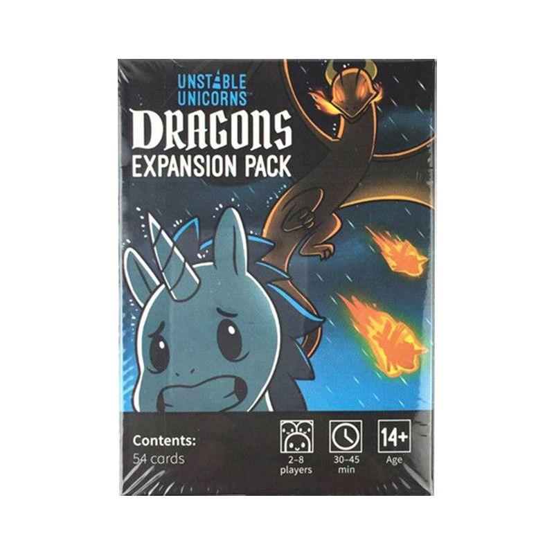 Unstable Unicorns Card Board Game Expansion Nsfw Rainbow Dragons Family Party Pack