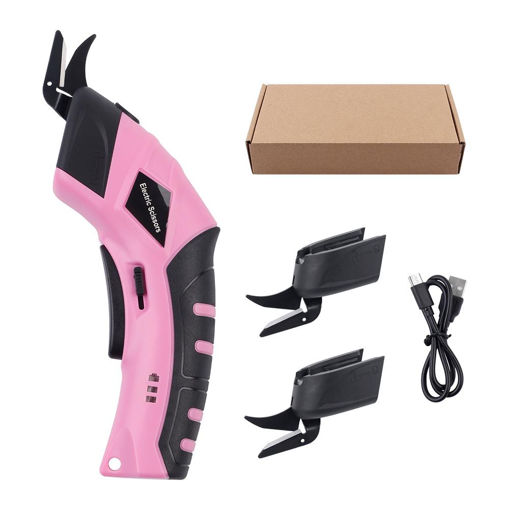 

Portable USB Electric Scissors - Cordless Fabric Cutter & Edge Trimmer for Home Sewing and DIY Projects