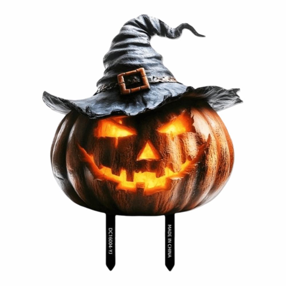Scary Halloween Garden Arragement Pumpkin Spider Halloween Inserts Skull Tomb Horror Zombie Hands Halloween Cosplay Props