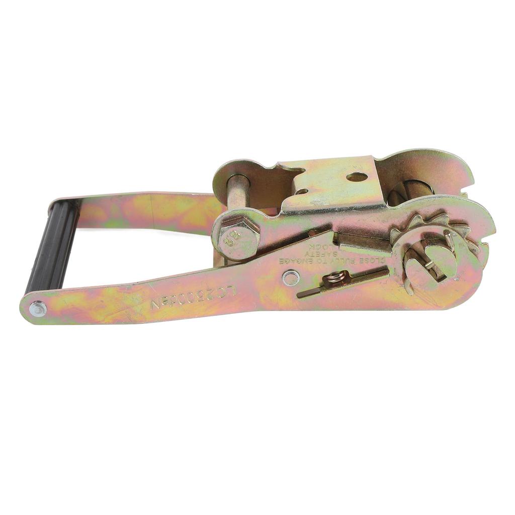 2in Ratchet Tensioner Carbon Steel 2500KG Tensile Strength Weatherproof Ratchet Strap Tightener