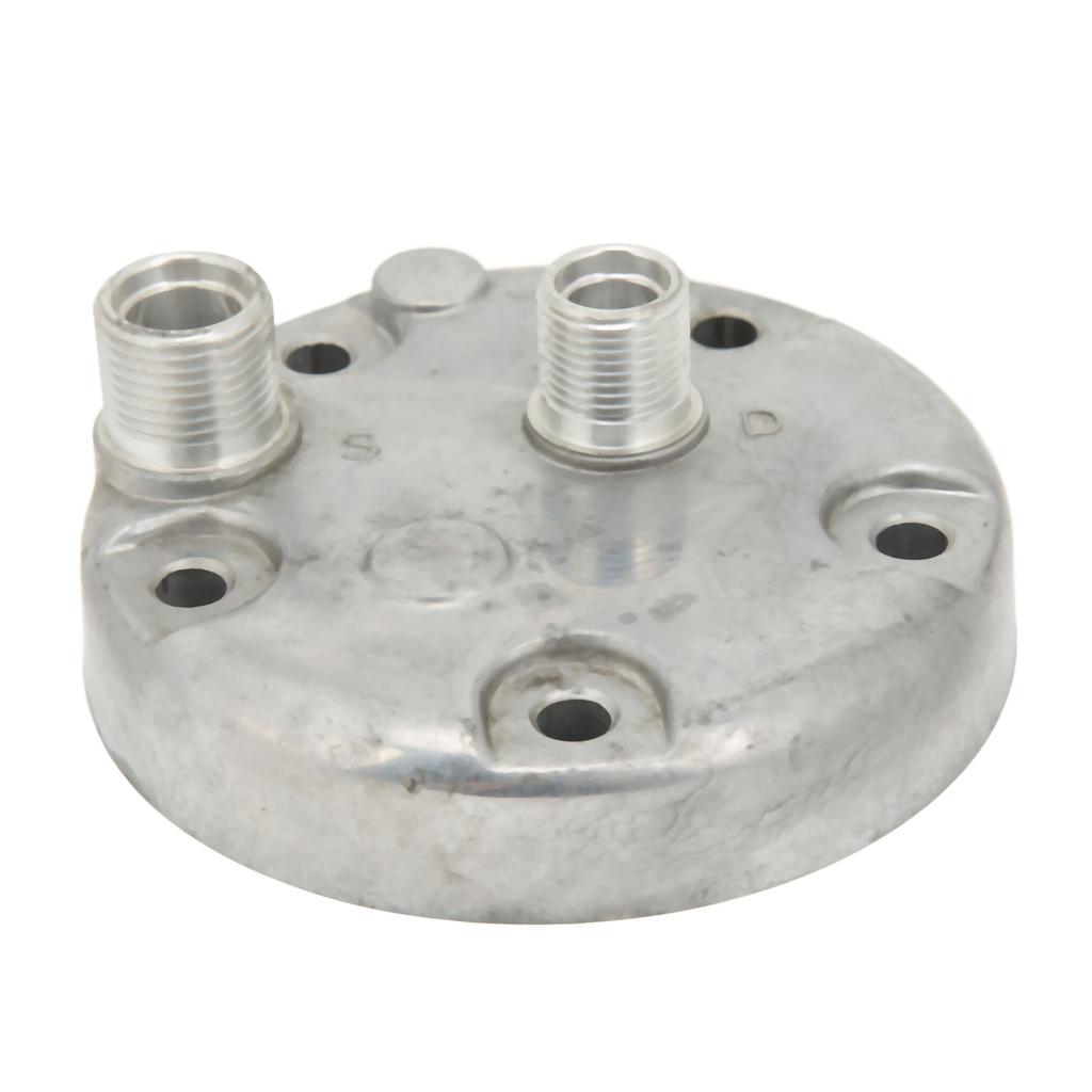 AC Compressor Cover Aluminium Air Conditioner Compressor Back Cover Replacement for SANDEN SD508