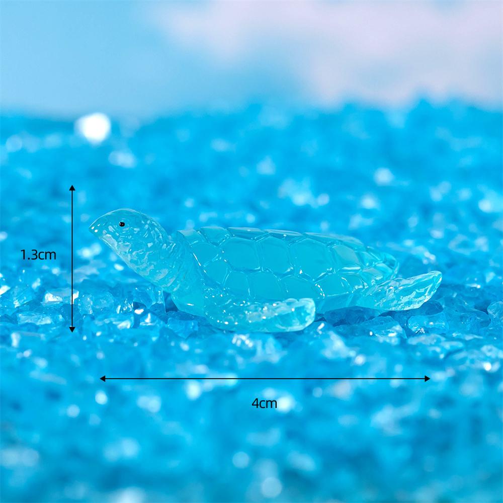 Turtle Decoration Handmade Resin Artwork Mini Home Decorations Highly Sought After Fish Tank Floral Moss Decoration Ornaments