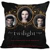 Die Twilight Saga Biss zum Morgengrauen Kissenbezug Schlafzimmer Haus Dekorativ Geschenk Kissenhülle Quadratisch Reißverschluss Kissenbezüge Satin Weich