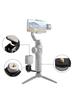 4-Head Cold Hot Shoe Mount Adapter Microphone H Light Aluminum Alloy Extension Bracket for Mobile 2/Smooth 4 Gimbal