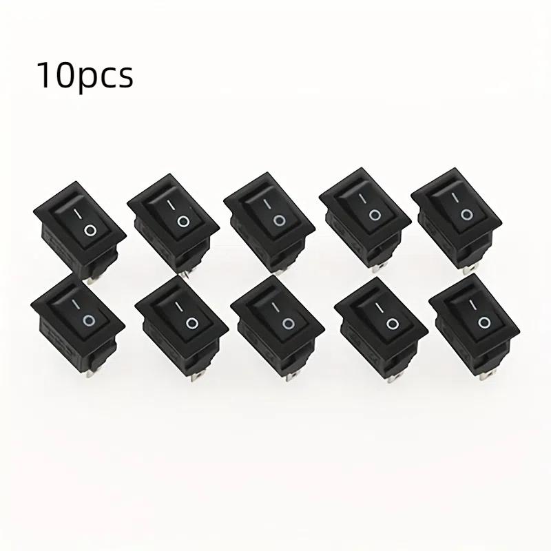 

10 шт./лот 2-контактный 12 В автомобильный лодочный круглый точечный свет ВКЛ/ВЫКЛ кулисный тумблер инструмент черный чёрный