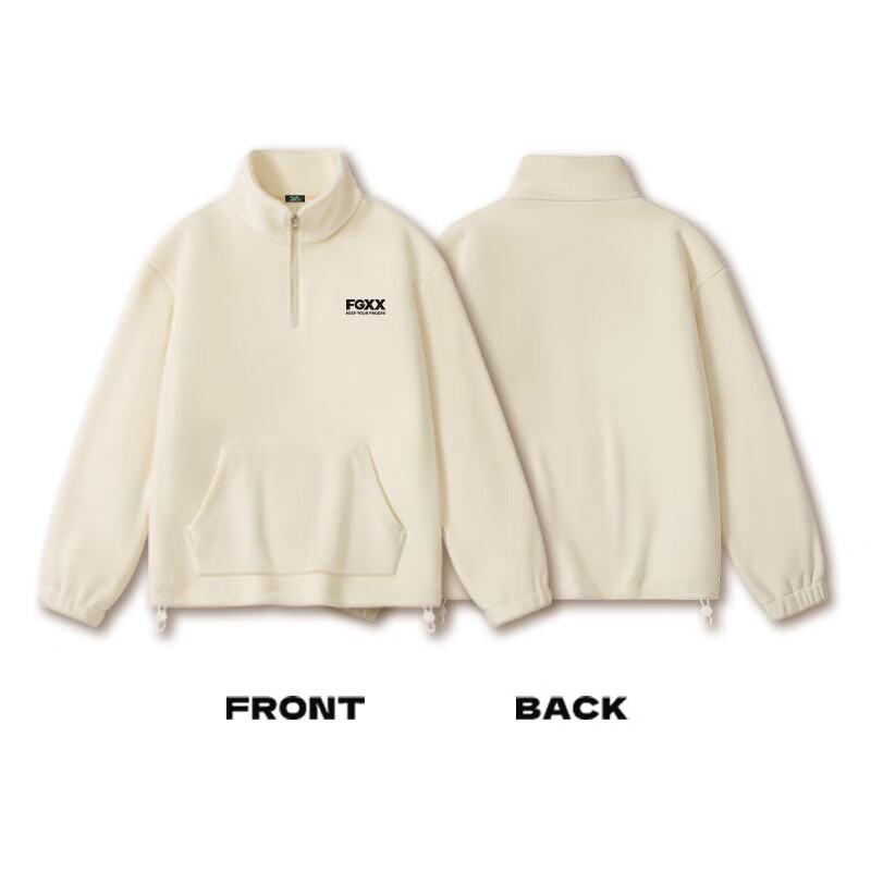 Fingercroxx Men's Winter Fleece-Lined Sweatshirt