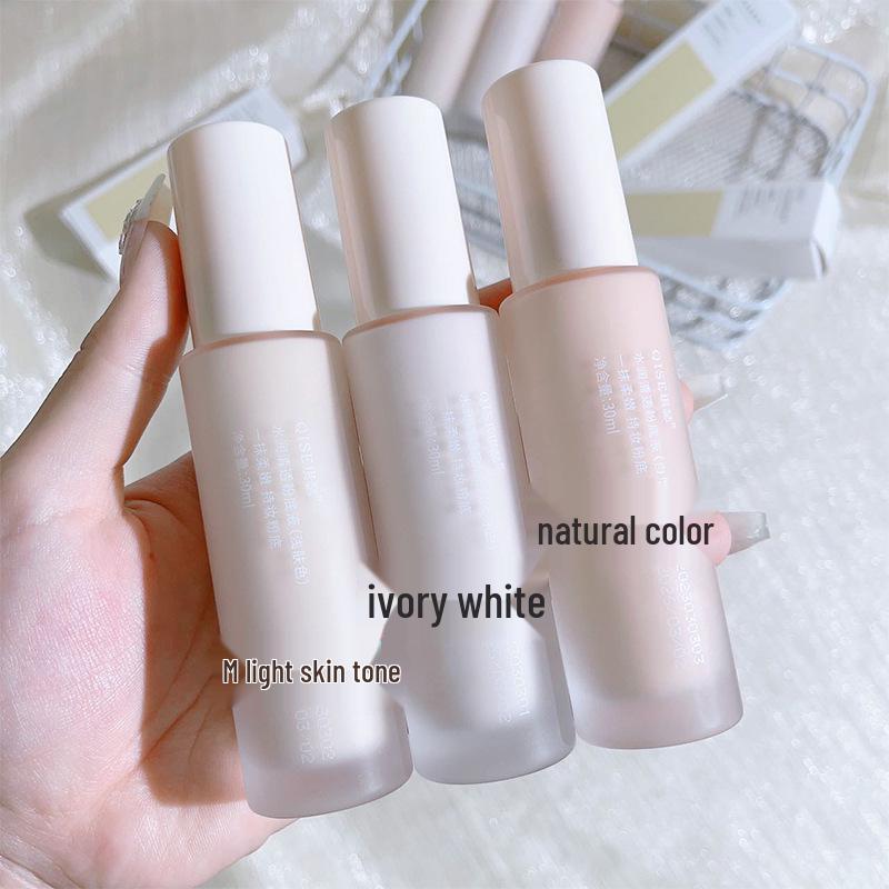 Qise Hydrating Clear Foundation: Long-Lasting, Transfer-Proof, Non-Cakey Concealer for Dry and Oily Skin