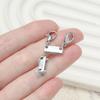 2Set Layered Necklace Clasps Magnetic Bracelet Connectors for Layering Multiple Strands Jewelry Connector Slide Tube Fasteners