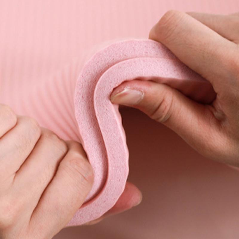 Podložka na jógu šetrná k životnímu prostředí a bez zápachu Zesílená podložka pro tlumení nárazů a protiskluzová podložka Dámská podložka na fitness švihadlo