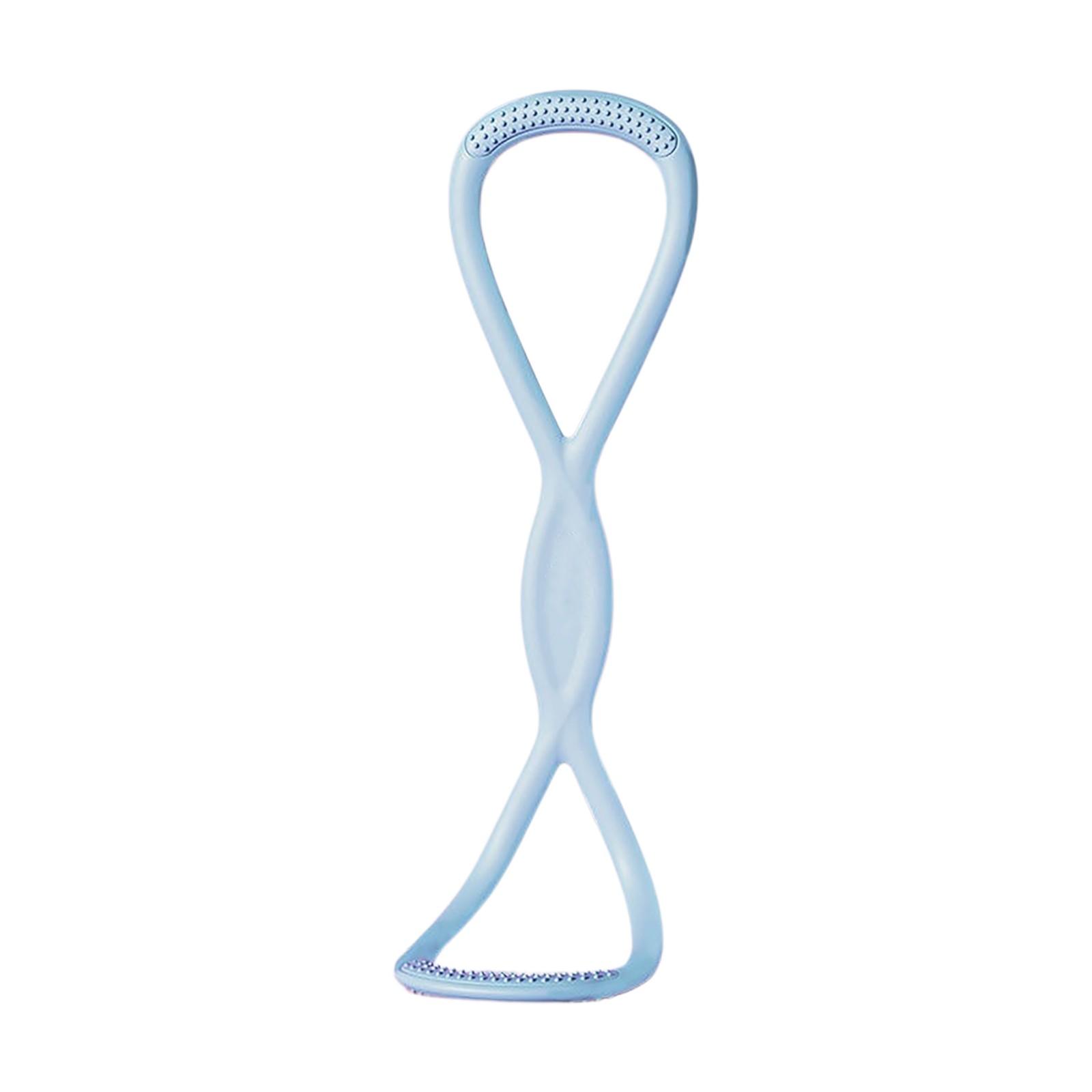 

Восьмиобразный эспандер для фитнеса, эластичная веревка для растяжки плеч и шеи, лента сопротивления для йоги, высокоэластичный силиконовый восьмиобразный эспандер One Size синий