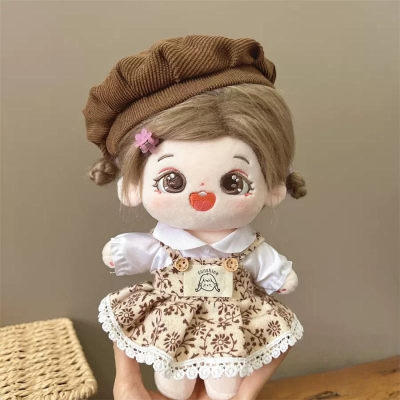 For 20cm Cotton doll Clothes cute replacement sets Mini dress accessories Only clothes