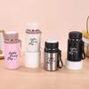Leak Resistant Lid Thermal Water Bottle Built-In Tea Infuser Stainless Steel Flask Office Use