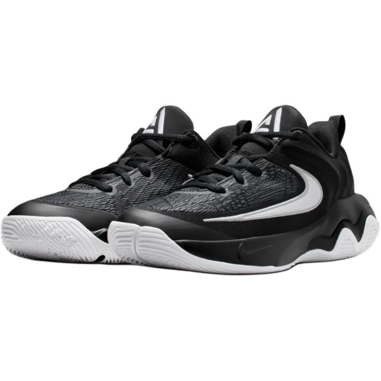 New Nike Giannis Immortality 4 Cushioning, Wear Resistant Low Top Children's Basketball Shoes Black Teenagers IH7664-004