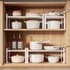 Adjustable Carbon Steel Kitchen Storage Rack