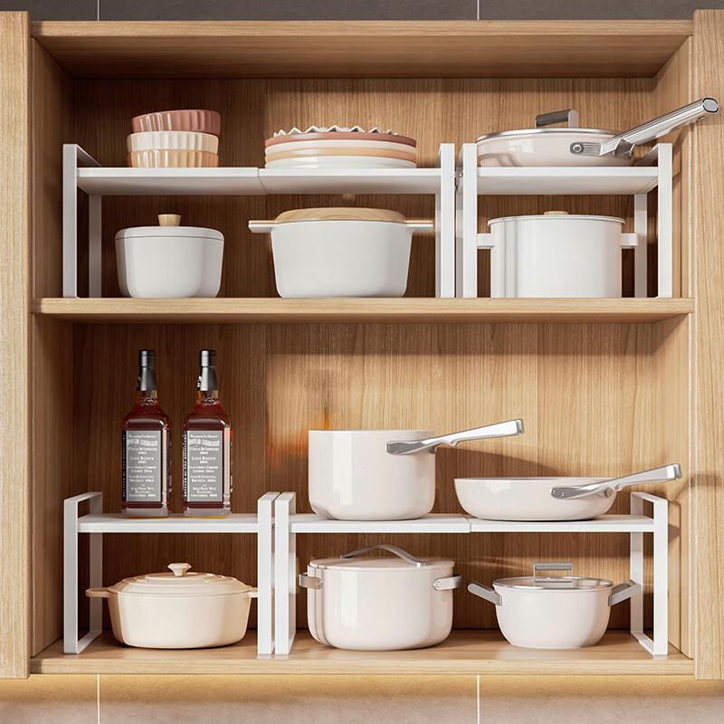 Adjustable Carbon Steel Kitchen Storage Rack