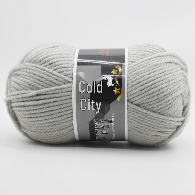 Mittel-Dickes Kaschmir Chunky Handstrickgarn für Schals