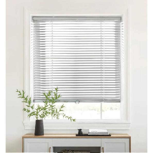 2026 Unique Design Simple Style Customized Waterproof Manual Spring 100% Aluminum Venetian Blinds