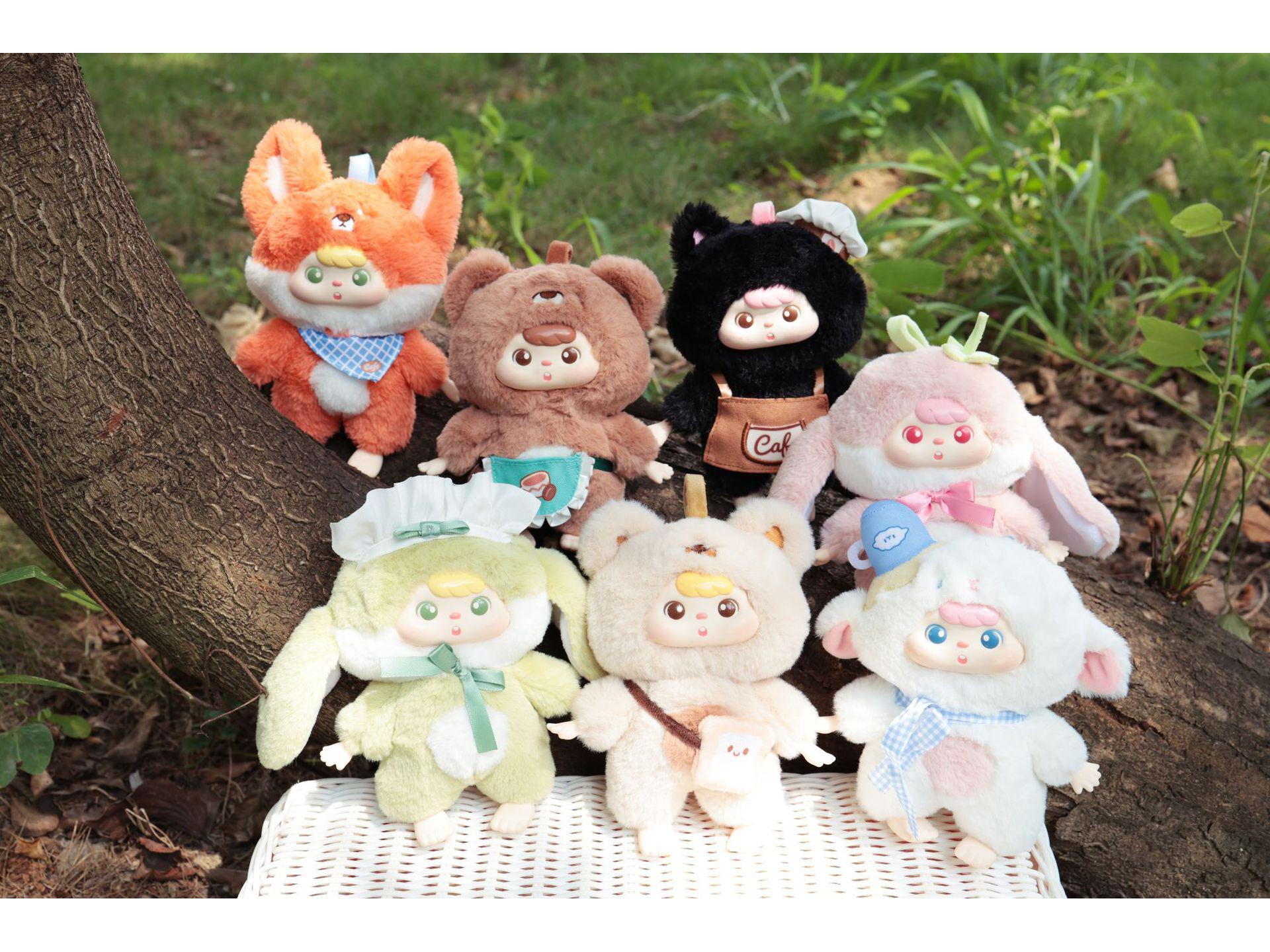 

Мийе Кокосовая Кофейня Серия Плюшевых Кукол: Сюрприз Слепая коробка Милый подарок Украшение 18cm