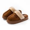 New Cotton Slippers Autumn and Winter Warm Shoes Indoor Home Couple Non-slip Plush Cotton Shoes