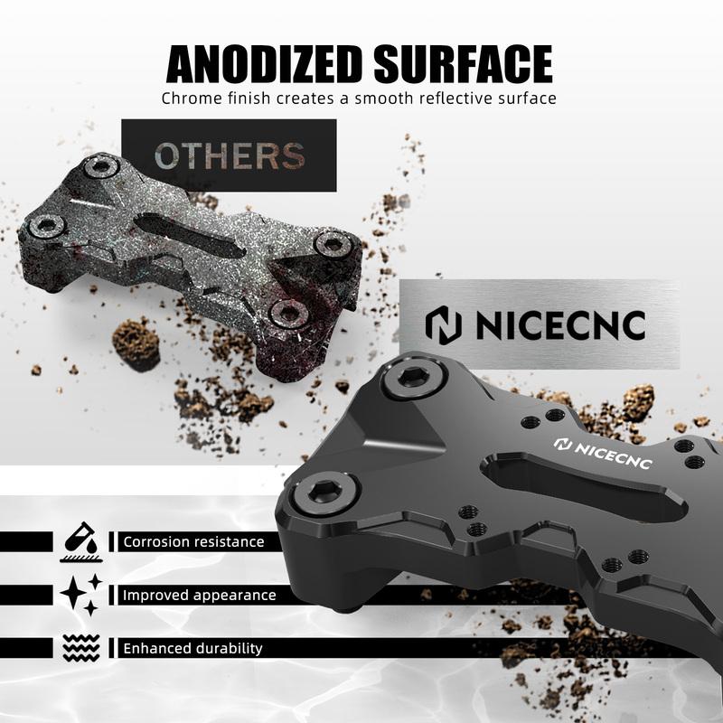 For Yamaha Tenere 700 T700 XTZ700 2019-2024 Handlebar Top Clamp With AMPS Pattern T7 Rally Edition 2020-2024 World Raid 2022