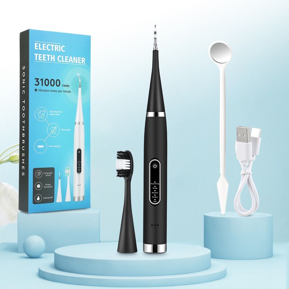 5 Mode Electric Teeth Cleaner Set Multi-function Teeth Cleaner Portable Toothbrush