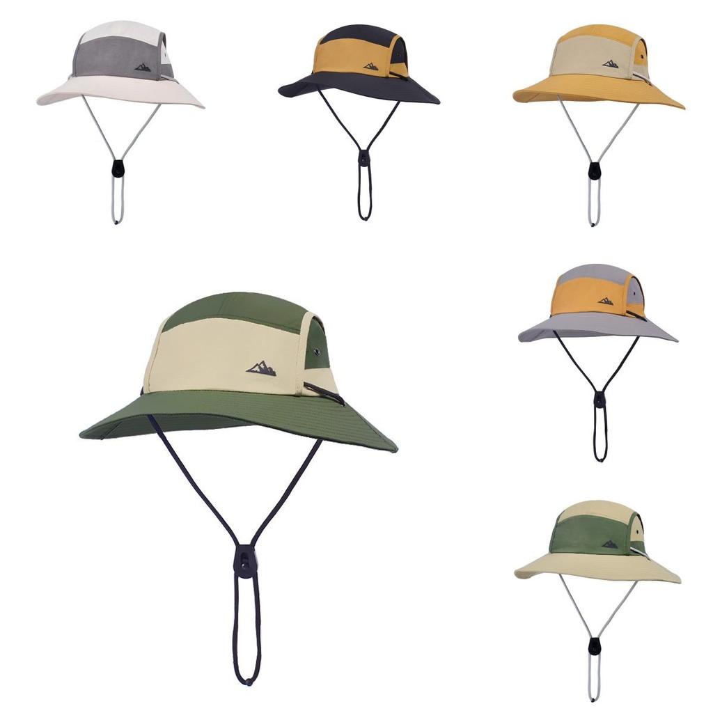 Summer Outdoor Fisherman Hat With Quick Dry Waterproof Nylon Sun Cap For Men And Women