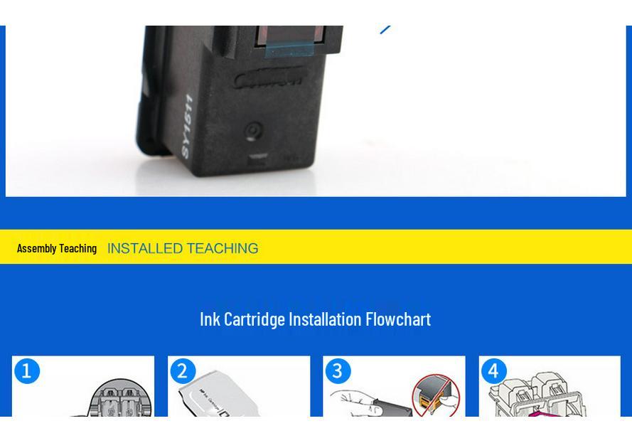 Compatible with Canon PG-845 CL-846 Color Ink Cartridges for MG2580, MG2980, IP2880, MG2400.