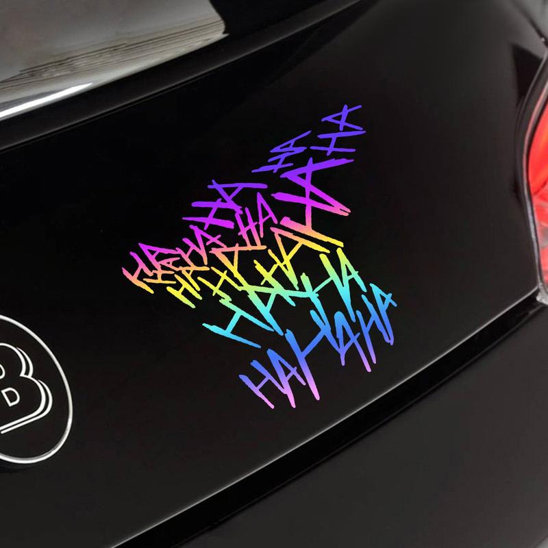 1Pc Motorcycle Helmet Personalized Reflective Sticker Car Window Bumper Sticker Decoration Motorcycle Styling Decoration Parts