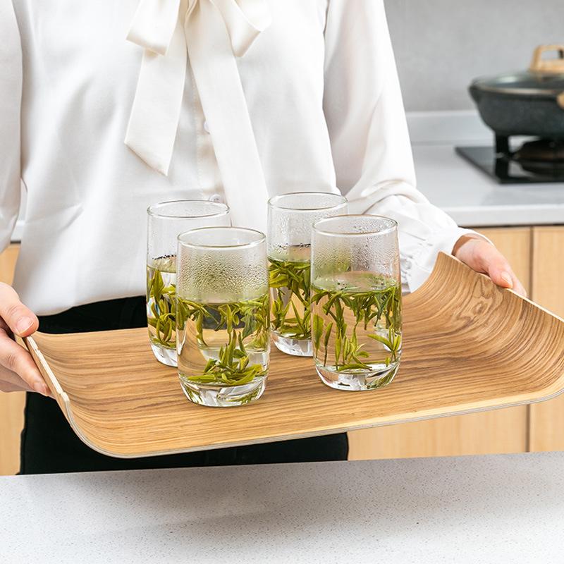 HeMu-Customized Rectangular Water Willow Tray, Cake Bakery Tray, Special Tray for Hotel Restaurant