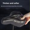 Comfortable Hollow Breathable Spring Shaped Universal Bicycle Saddle, Suitable for Adult Bicycles