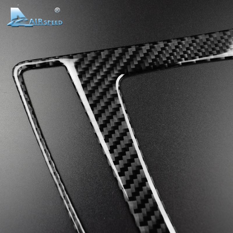 Carbon Fiber Interior Gearshift Panel Cover Sticker for BMW 3 Series F30 F34 320d 320i 328i 335i F36 428i 430i 435i Accessories