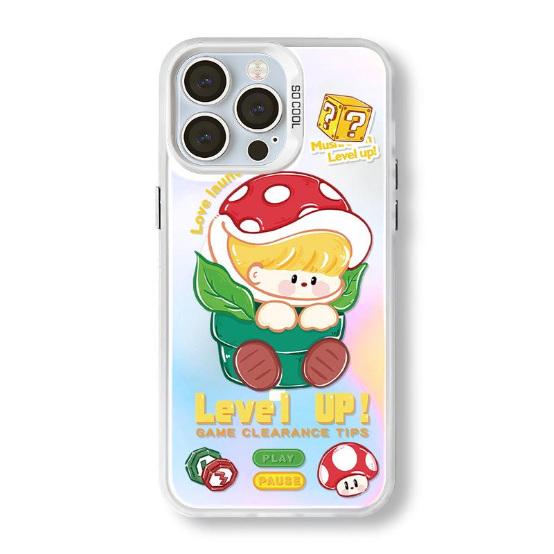 

Магнитный чехол с подставкой для телефона Huawei Mate60, совместимый с iPhone 14, матовый лазерный дизайн. Huawei Mate60