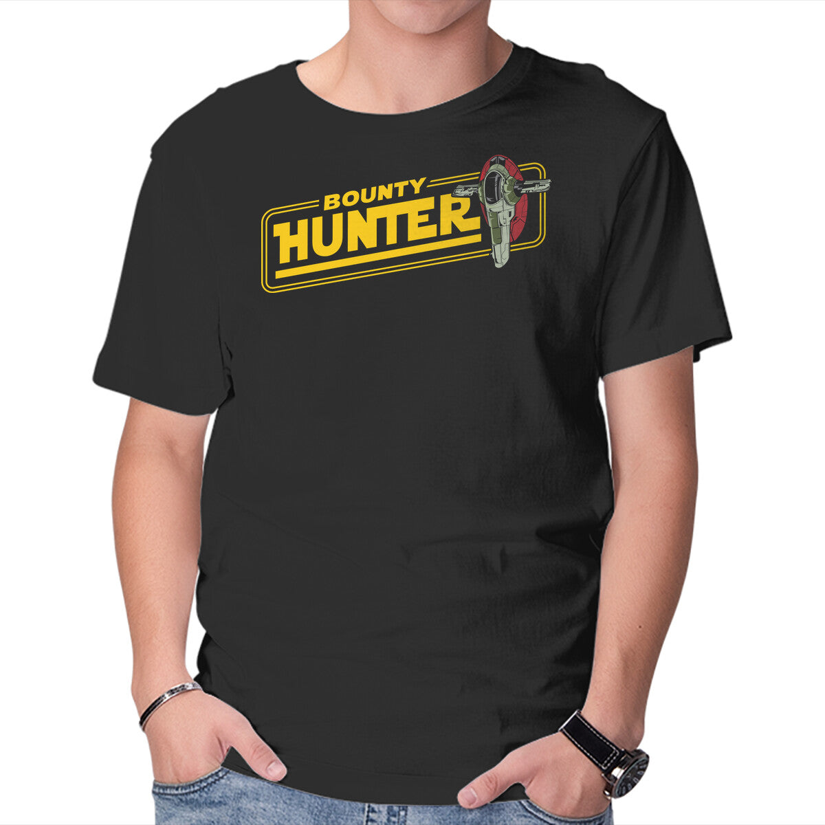 Unisex Crew Neck T-Shirt The Hunter Is Back Graphic Short Sleeve Casual Tee XL