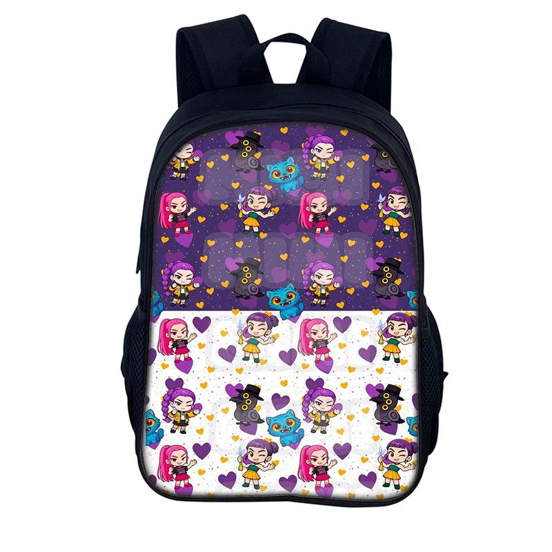 

Дитячий рюкзак K-Pop Demon Hunters, 16-дюймовий студентський рюкзак 16 inch backpack