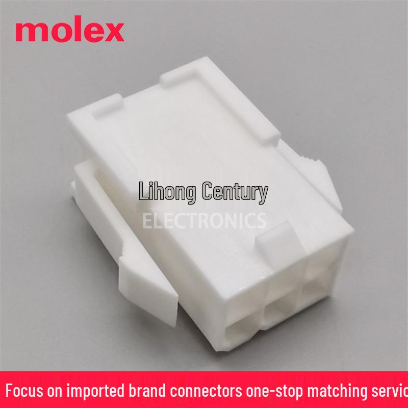 Molex 3901-2066 Mini-Fit Jr 6-Pin Connector Housing, 4.20mm Pitch