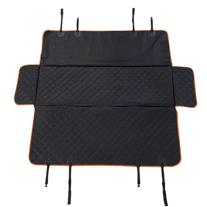 

Подушка для сиденья автомобиля для домашних животных, горячая распродажа, коврик для собак, водонепроницаемый, противогрязный коврик для заднего сиденья автомобиля чёрный