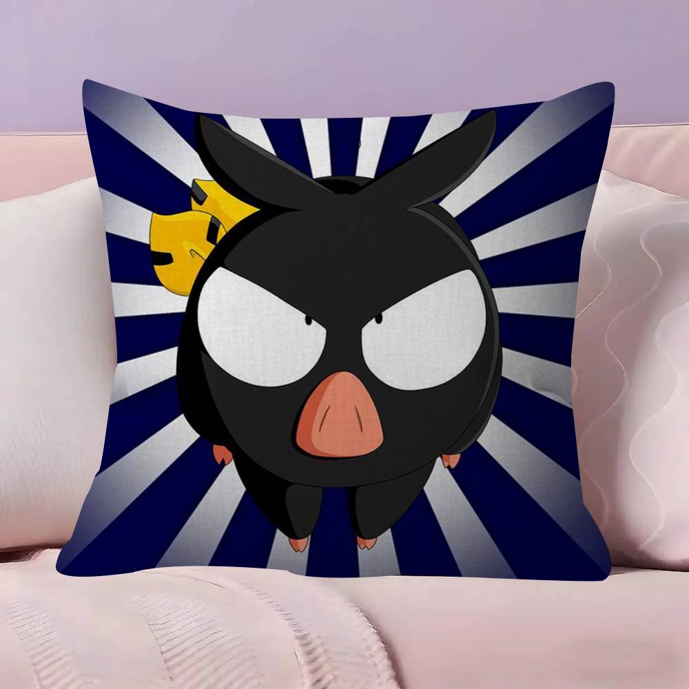 Anime Cute Ranma P Chan Ryogas pig Maple Design Cushion Cover Happy Autumn Harvest decor Holiday Decorati Pillow Cover