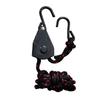 2PCS Ratchets Kayak Rope Tightener Anti-rust Dipping S Hook Ratchet Pulley For Kayak And Canoe Sling Hook Car Repair Sling Hook