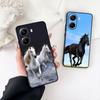 Running Wild Horse Wallpaper Phone Case for Motorola Moto G86 G14 G35 G34 G45 G55 G67 G75 G85 G24 G15 G54 G57 Power Soft Cover