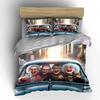 Elderly Women Driving Classic Car Selfie Bedding Set For Kids Luxury Gift 3Pcs Digital Print Comforter Set Soft Comfortable