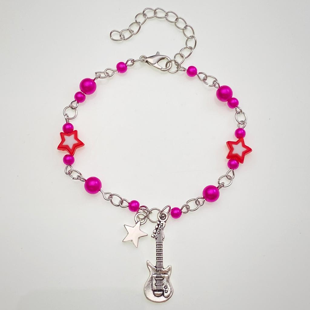 Nowe Trendy Y2K Bransoletki dla par Bransoletki dopasowujące dla dziewczynek z TV Kto naprawdę dba o album Zainspirowane koralikami Bransoletka Przyjaciele Biżuteria Prezent