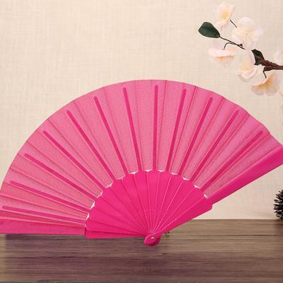 Bruiloft Ventilator Effen En Elegant Comfortabele Grip Fijne Afwerking Pure Kleur Herbruikbare Decoratie Grote Kleefkracht Gladde Rand Platte Ventilator Feestbedankjes