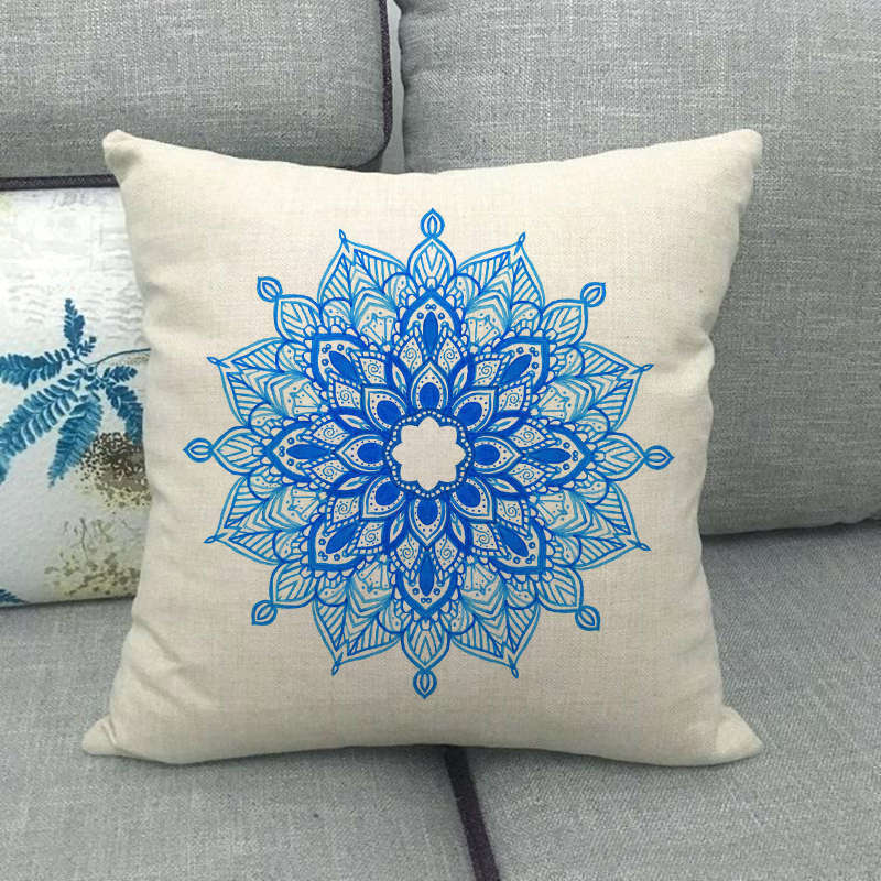 Pattern Geometric Pattern Series Digital Printing Short Plush Pillow Covers For Car Sofa Office Cushion Cover Home Goods