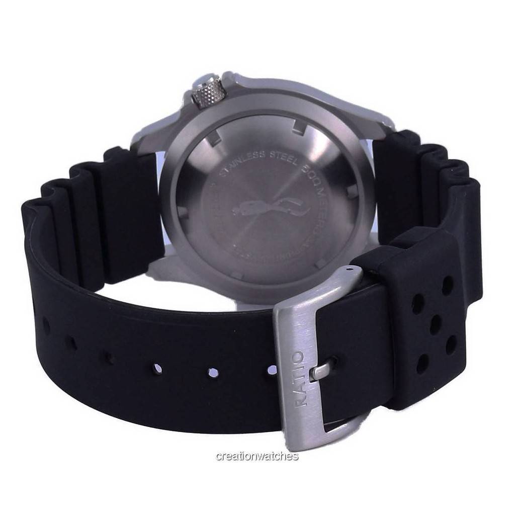 Ratio FreeDiver Professional 500M Sapphire Automatic 32BJ202A-BLU Men's Watch