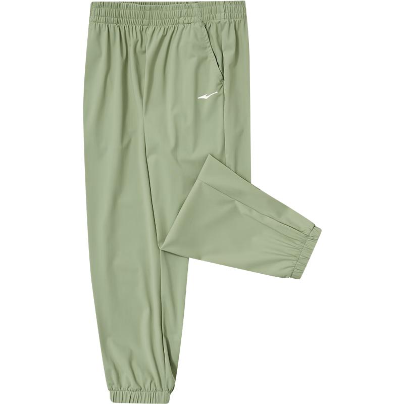 ERKE Kids Unisex Summer Knit Sun Protection Cropped Sports Pants 130