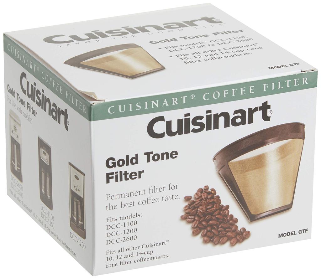 Cuisinart GTF Gold Tone Coffee Filter [Used]