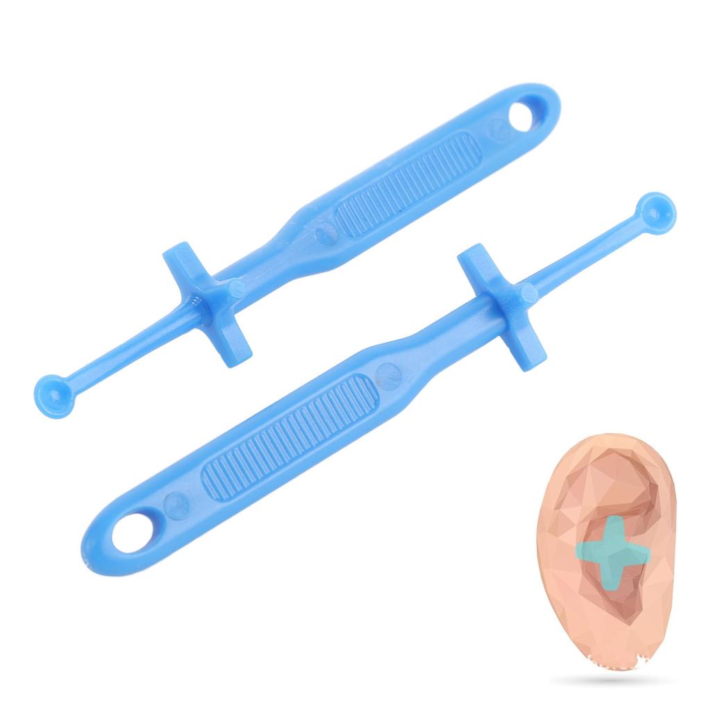 4pcs Ear Wax Removal Tool with Safe Guard Comfortable Reusable Plastic Ear Wax Cleaning Tool Ear Scoop