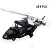 City Police Special Forces Military Model Building Blocks SWAT Team Helicopter Truck Armored Car Ship Weapon Construction Toys