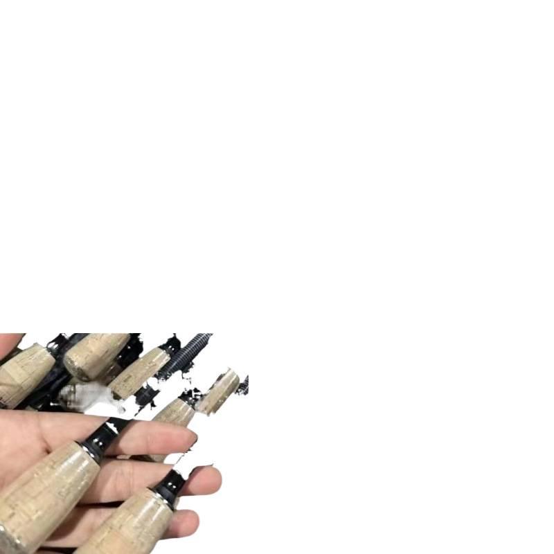 Stabiles Angelzubehör-Set: Kiste, Rute, Köder, Stuhl, Halter, Haken und Schnur