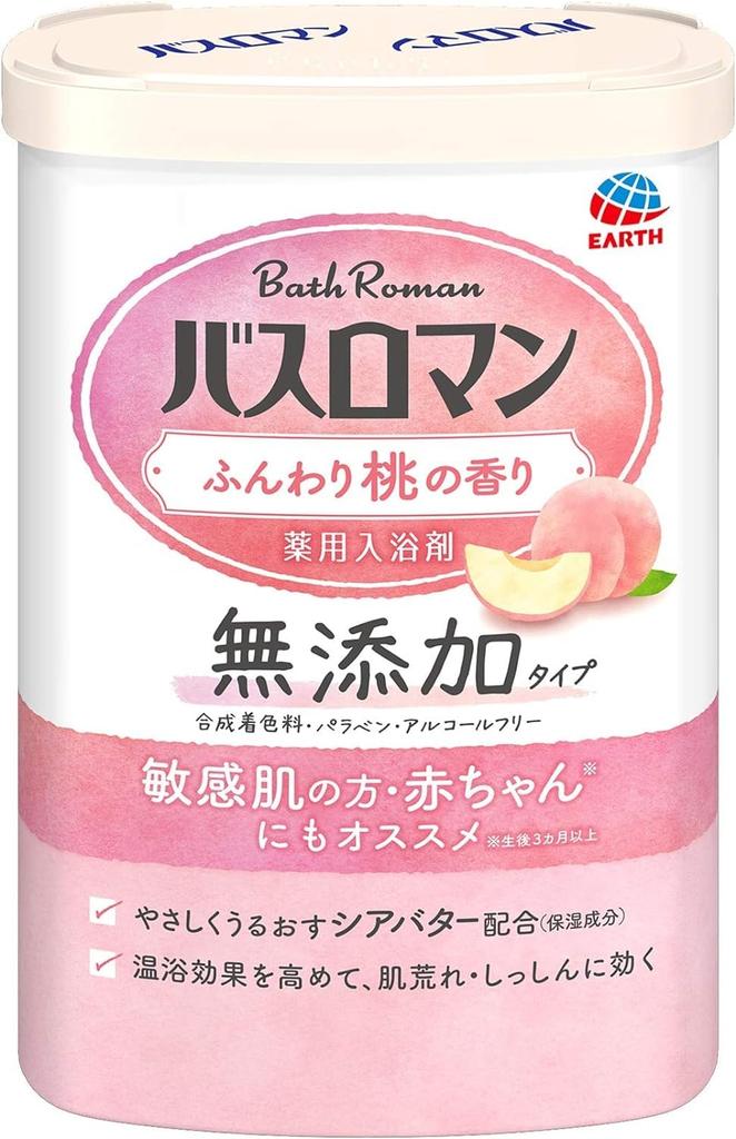 Bath Roman Bath Soft Peach Scent Warms Your Promotes Blood Relieves and Relieves Stiff Shoulders and Lower Back Additive-Free Additives, [600g]. Body,